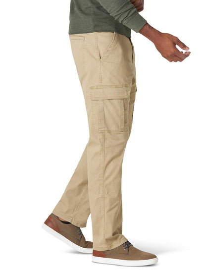 Wrangler Authentics Pantalones Cargo Informales de Ajuste Relajado (Elmwood / 34W x 32L US)