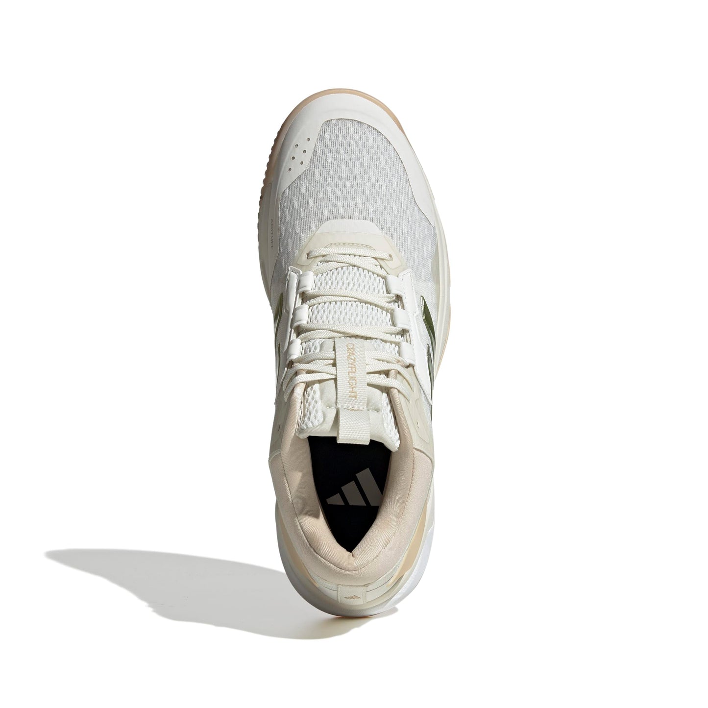 Adidas Women's Crazyflight 6 Mid Top, Off White/Gold Metallic/Crystal Sand