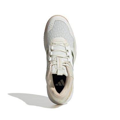 Adidas Women's Crazyflight 6 Mid Top, Off White/Gold Metallic/Crystal Sand