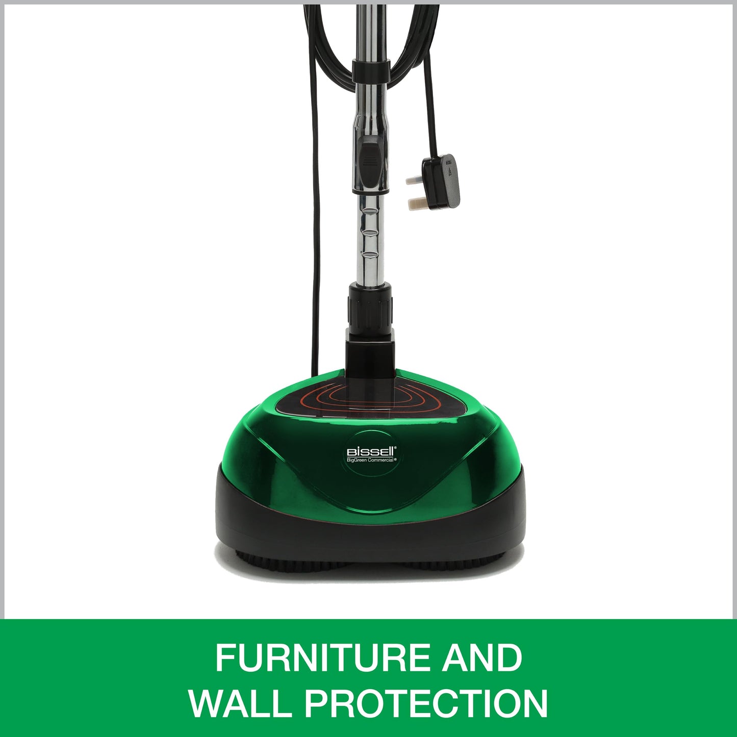 Máquina Pulidora Comercial Bissell BigGreen BGFS650 Hercules (Verde)