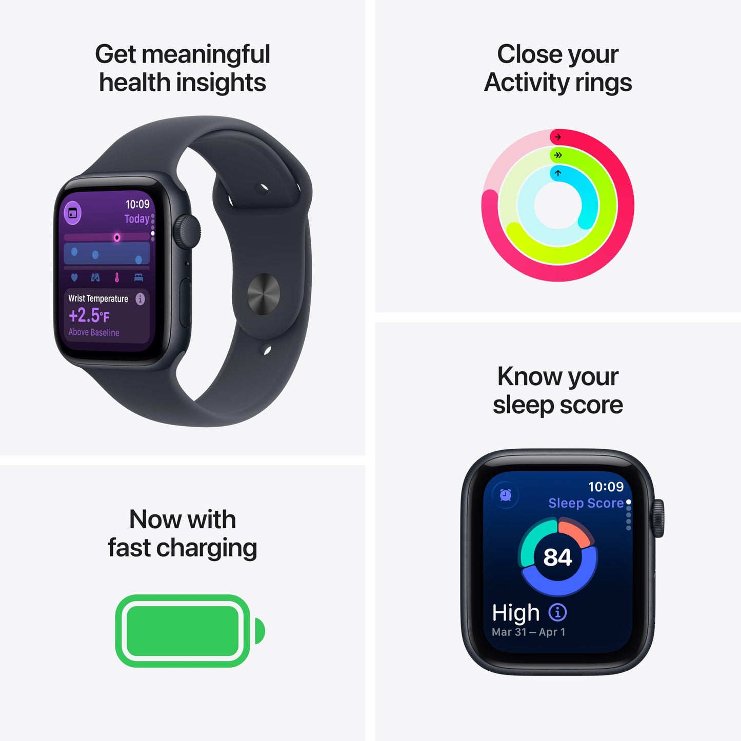 Apple Watch SE 3 (GPS 44mm / Midnight)