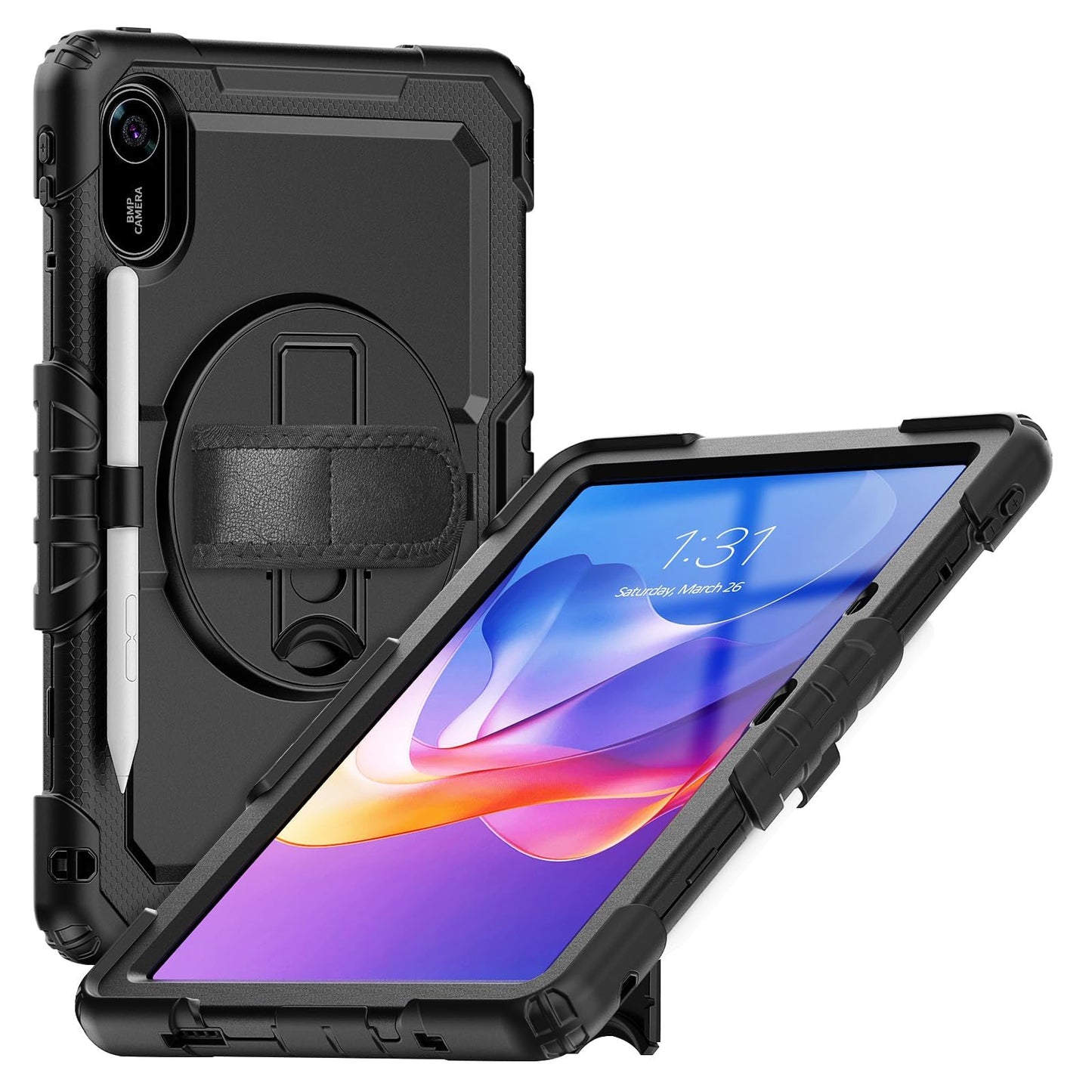 Gylint Funda para Tableta Xiaomi Redmi Pad 2 de 11 Pulgadas (Negro)