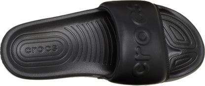 Crocs Women’s All Day Slide Lightweight Slip-On Sandals, Black, Size