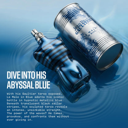 Jean Paul Gaultier Le Male In Blue para Hombre (4.2 oz / EDP Spray)