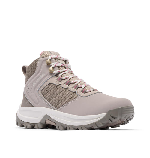 Columbia Women's Transverse Waterproof Hiking Boot, Soft Taupe/Rosette