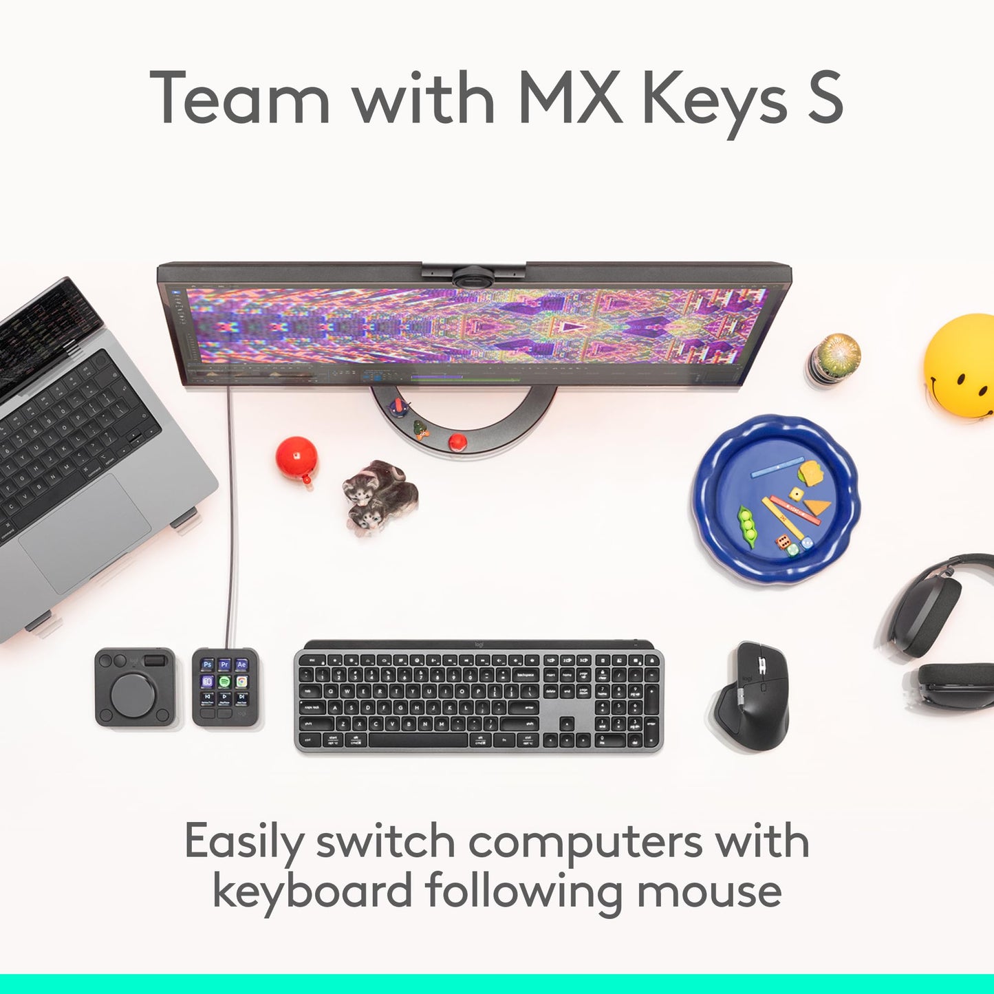 Logitech Ratón Inalámbrico Ergonómico MX Master 4 (Grafito)