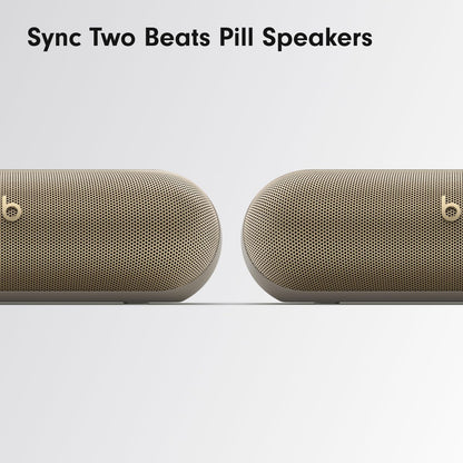 Beats Pill Altavoz Portátil con Bluetooth (Oro Champán / 24 Horas)