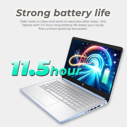HP Computadora Portátil New Everyday Slim (128GB SSD + 1TB)