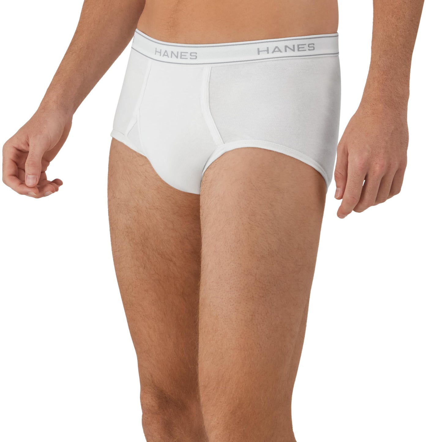 Hanes Calzoncillos de Algodón para Hombre (Paquete de 6 / Blanco)