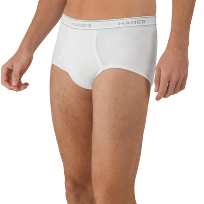 Hanes Calzoncillos de Algodón para Hombre (Paquete de 6 / Blanco)