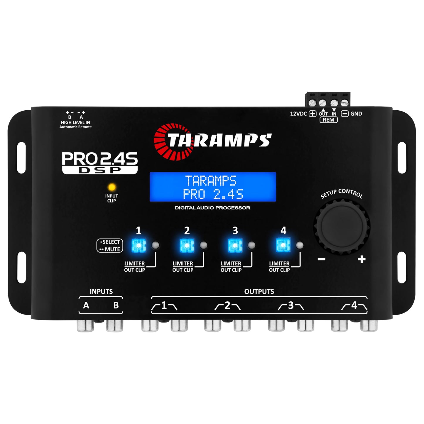 Taramp's Pro 2.4S Crossover Procesador de Señal DSP Digital