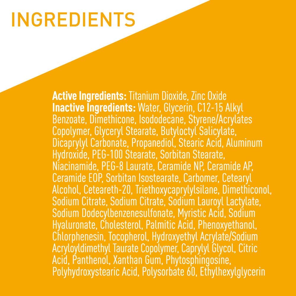 CeraVe Protector Solar 100% Mineral SPF 50 (2.5 oz)