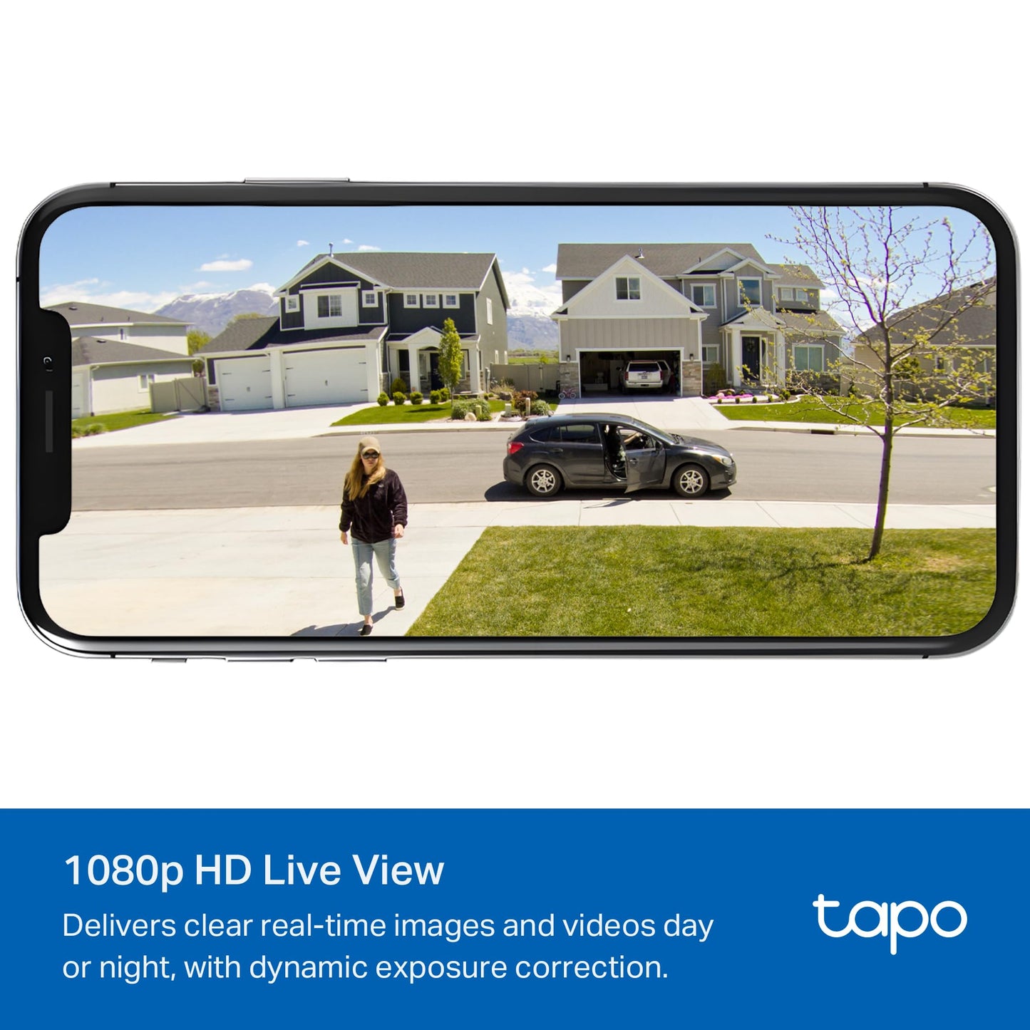 Tapo Cámara de Seguridad Inalámbrica para Exteriores SolarCam 1080p (C402 KIT)