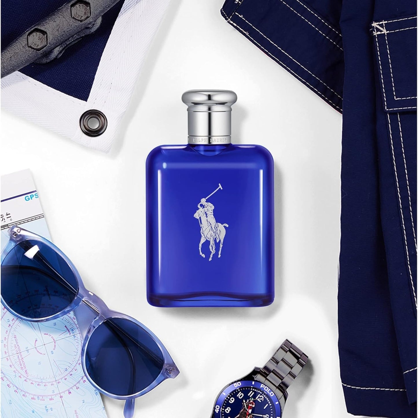 RALPH LAUREN Polo Blue EDT (4.2 Fl Oz)