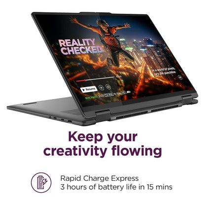 Lenovo Yoga 7i Laptop 2 en 1 (16" FHD+ 2K / Storm Grey)