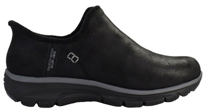 Skechers Women's Easy Going-Modern Hour Slip-In Ankle Boot, Black