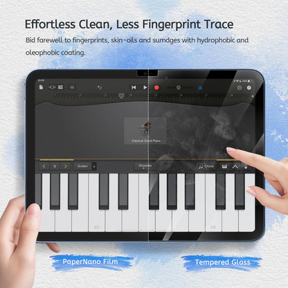 MOBDIK 2 Pack Paperfeel Screen Protector Compatible with iPad A16 11th/10th Generation 2025/2022 & iPad Air 11 M4/M3/M2 2026/2025/2024, Crafted for Natural Writing, Anti Glare, Easy Installation