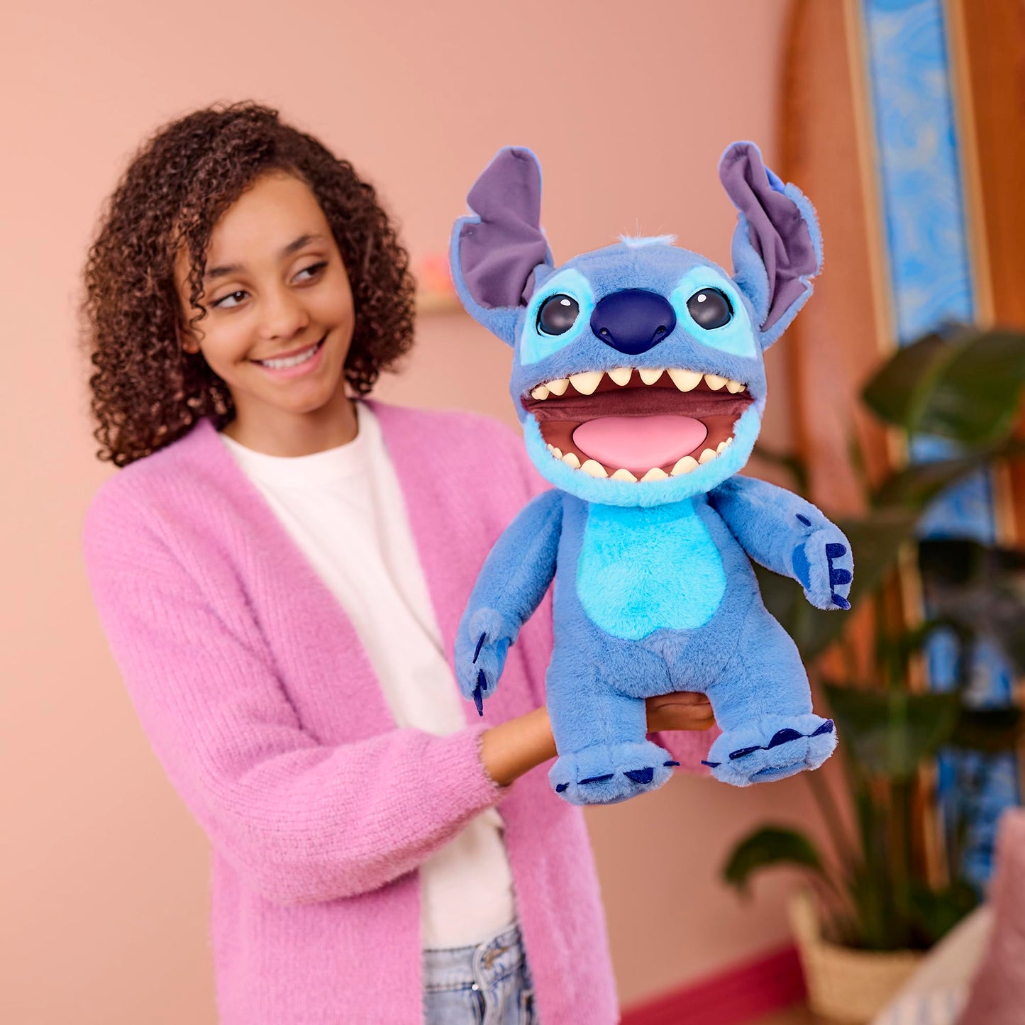 Wow! Stuff Marioneta Stitch Puppetronic de Disney (18 Pulgadas)