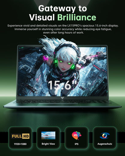 Laptop Ligera para Gaming (16GB RAM / 512GB SSD)