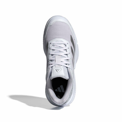 adidas Women's Courtquick Padel, White/Silver Metallic/White