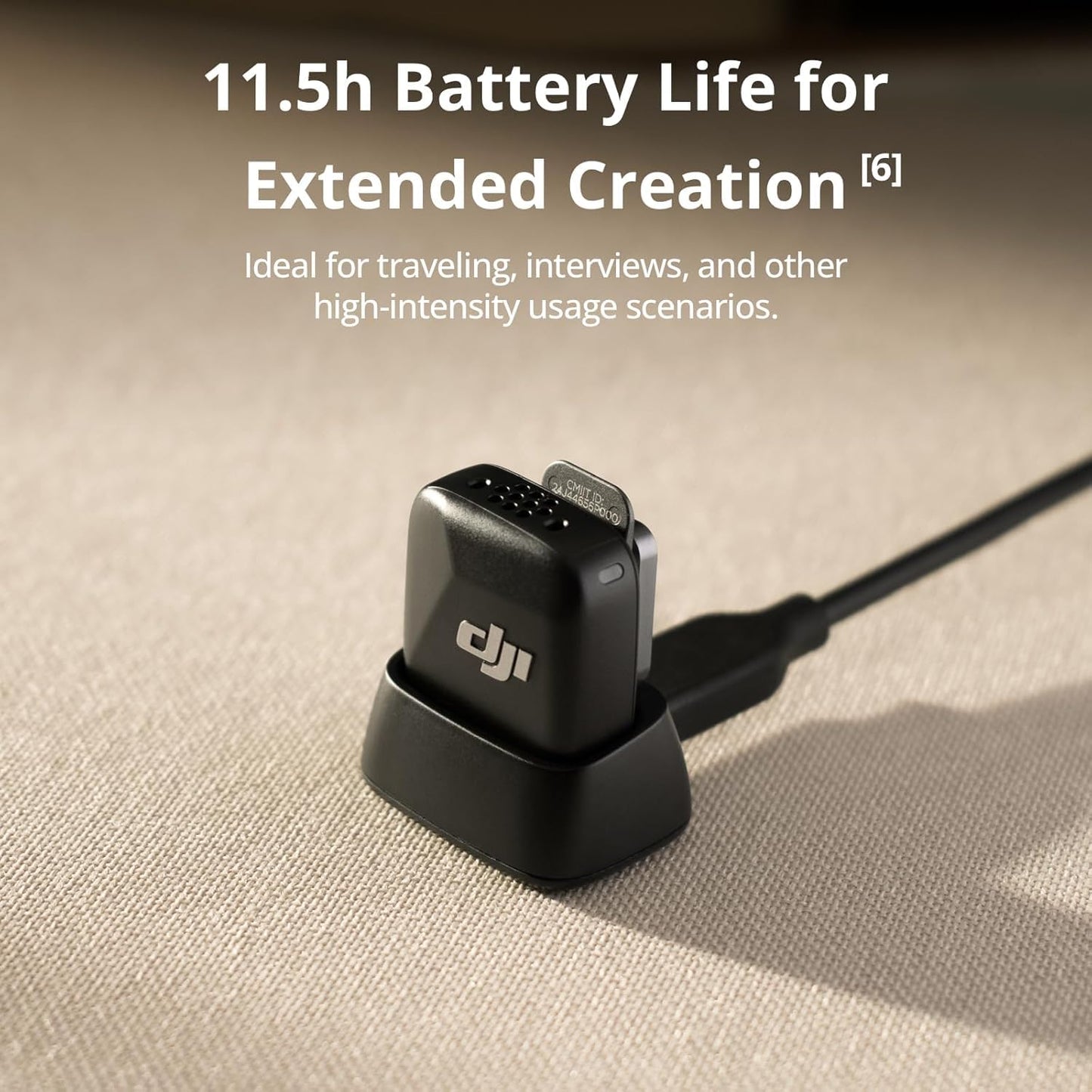 DJI Mic Mini (2 TX + 1 Mobile RX), Wireless Lavalier Microphone for iPhone 17/16/15 & Android/PC/Tablet, Plug-and-Play, 300m Transmission, Ultralight, Active Noise Cancelling, YouTube, Vlog, Streaming