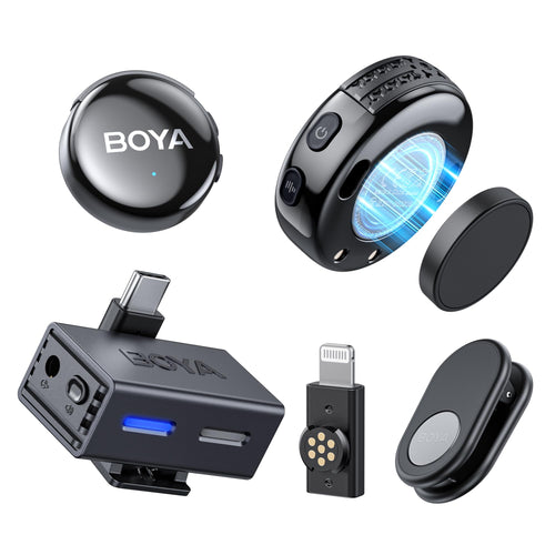 BOYA Micrófono Lavalier Inalámbrico BOYALINK 3