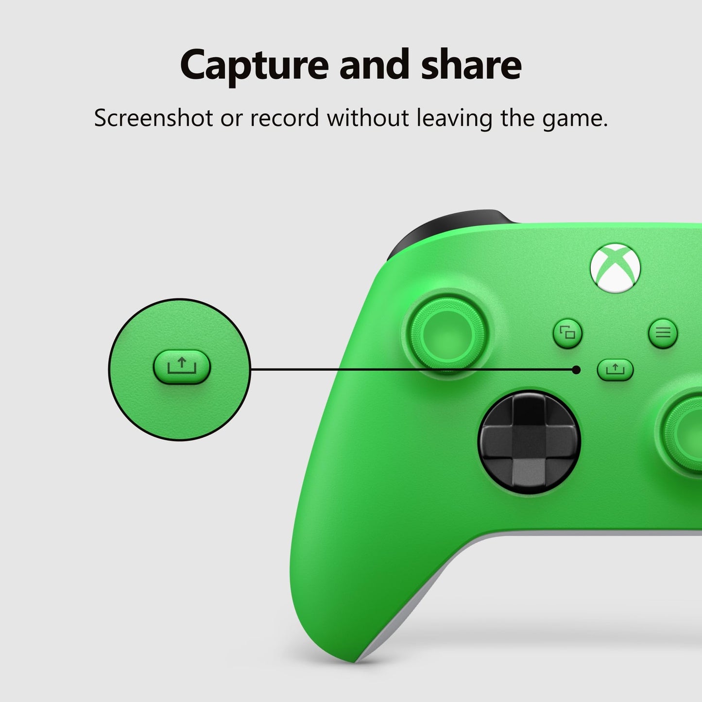 Xbox Wireless Gaming Controller | Velocity Green | Console, PC, & Android | Textured Grip | Wireless, Bluetooth, USB-C Connectivity