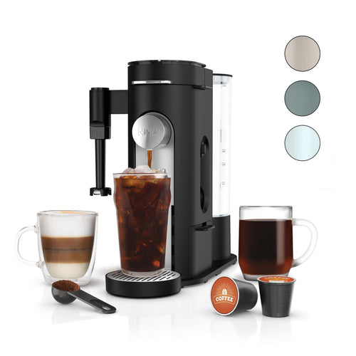 Ninja Cafetera de Especialidad Individual (Negro / Renovada)