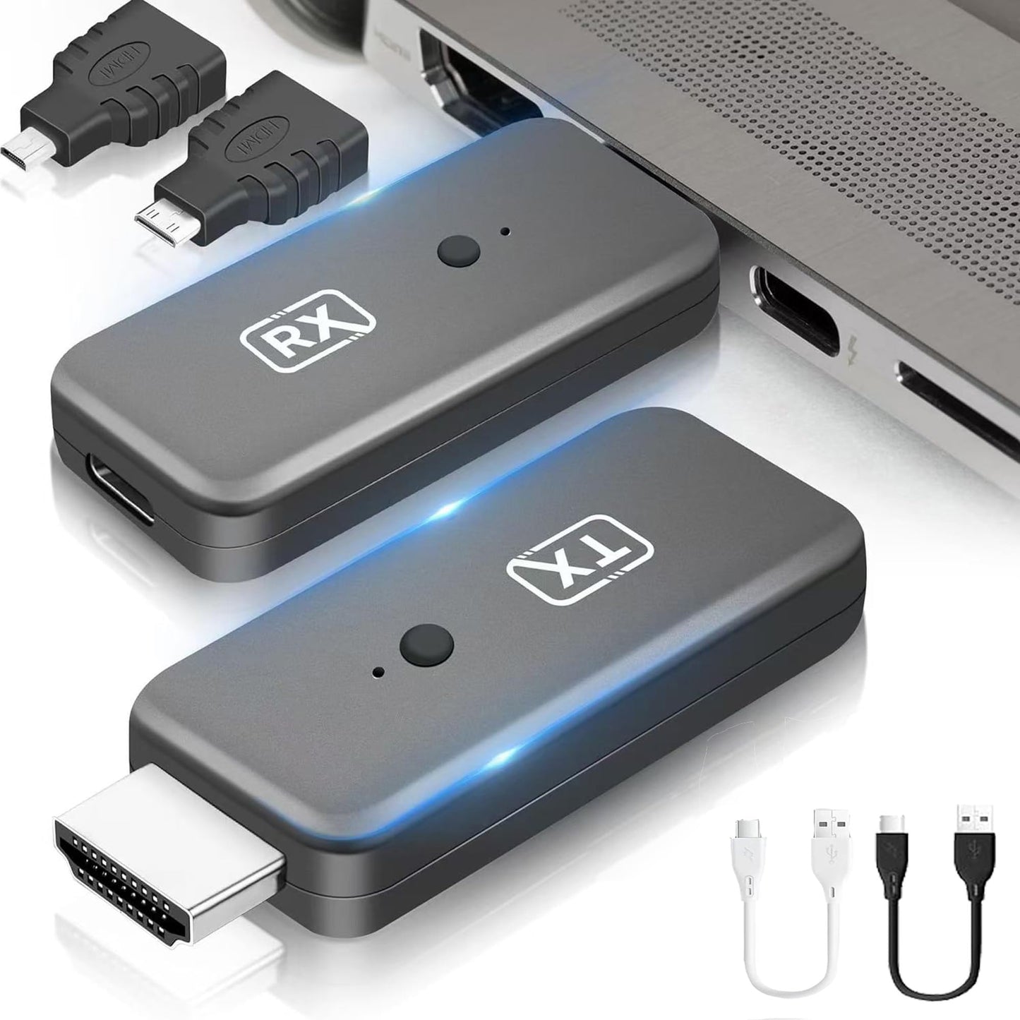 Transmisor y Receptor Inalámbrico HDMI T81 (Kit Extensor)