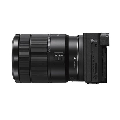 Sony a6400 Mirrorless Interchangeable-Lens Camera with 18-135mm Lens (Black)