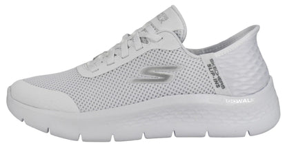 Skechers Women's Go Walk Flex Hands Free Slip-Ins - Grand Entry Sneaker, White