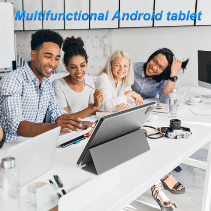 IWEGGO Android 15 Tablet, 10 Inch 18GB RAM+128GB ROM/ 2TB Expandable Tablet, 2.0GHz Quad-core Processor, 1280*800 HD Touch Screen, 5G WiFi6 BT 5.0, 2 in 1 Tablets with Keyboard Case Mouse Stylus Black