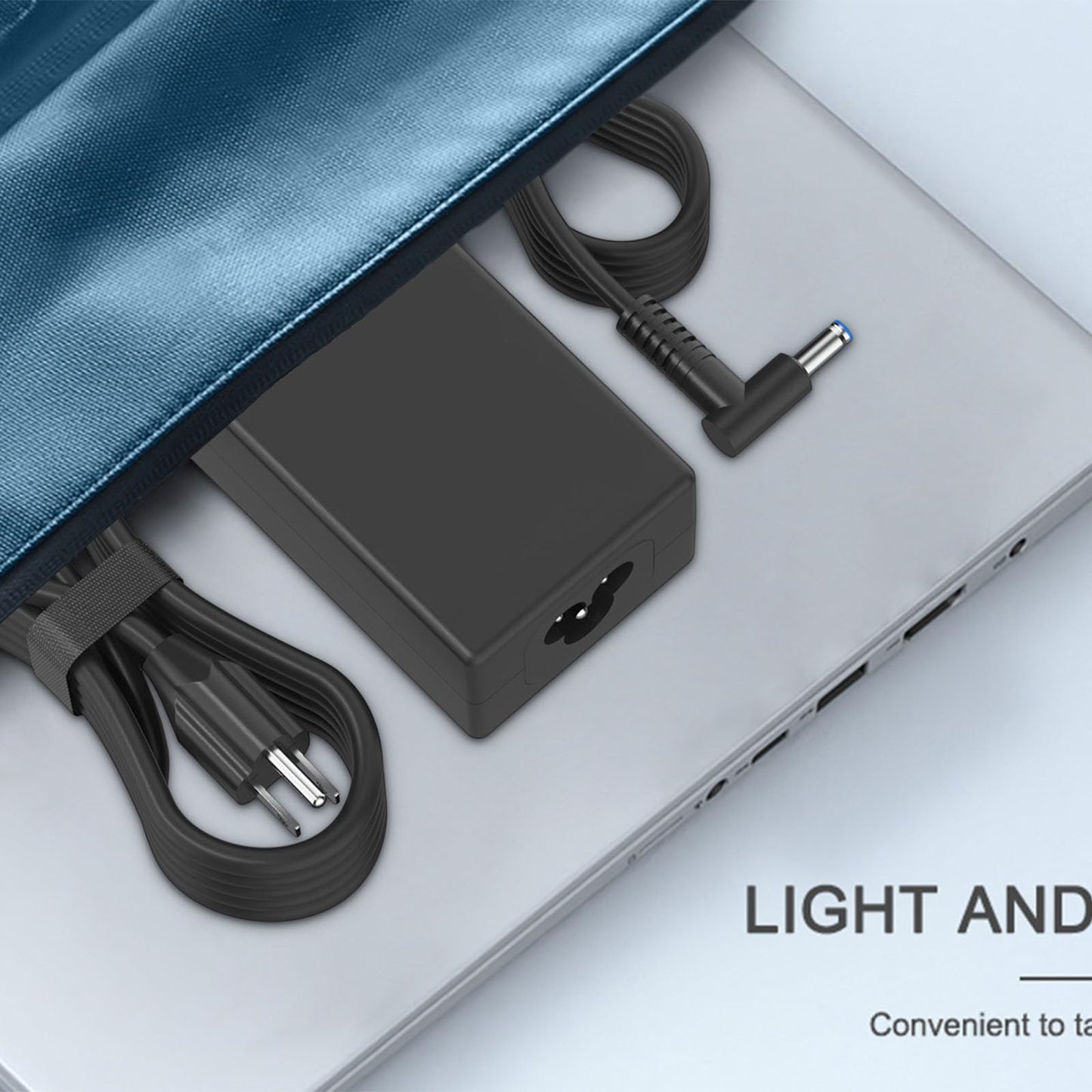 Cargador de Laptop para HP de Punta Azul (45W)
