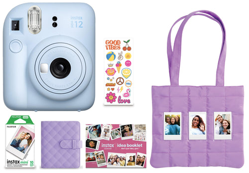 FUJIFILM Paquete Navideño Instax Mini 12 2025 (Pastel Blue)