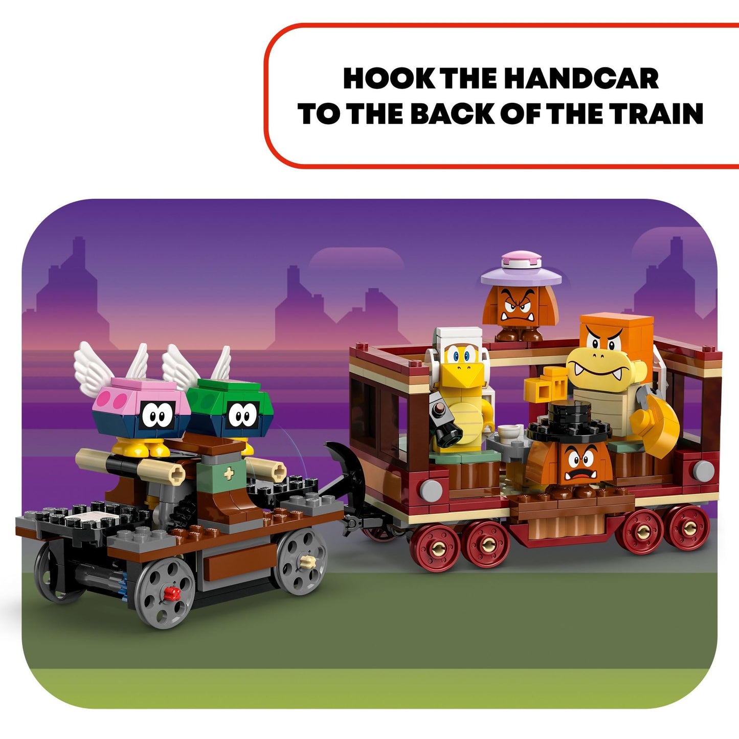 LEGO Juguete de Construcción Super Mario The Bowser Express Train (71437)