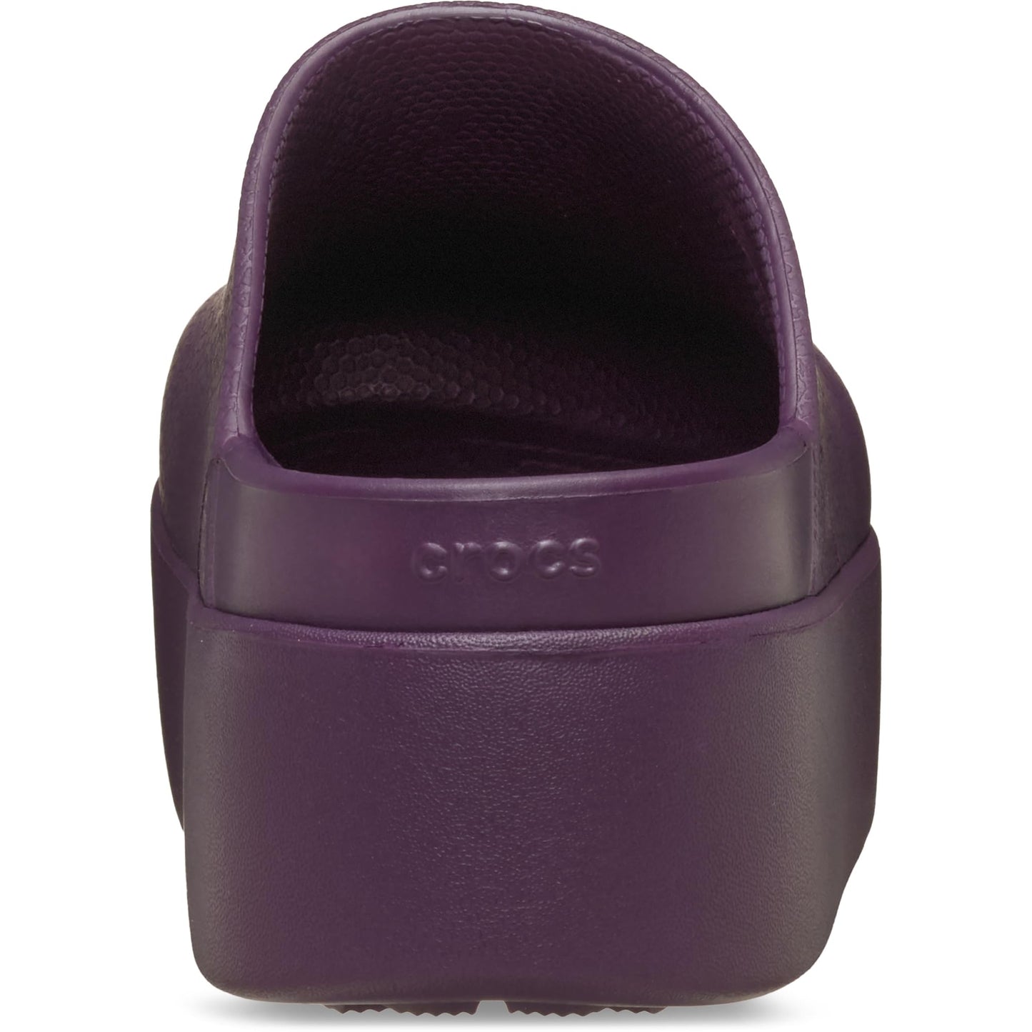 Crocs Women's Dylan Platform Clog, Mule Platform Shoes for Women, Plush Plum