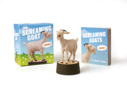 The Screaming Goat Set de Cabra Gritona (Libro y Figura)