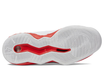Mizuno Women's Wave Dimension Volleyball Shoe, White-Red