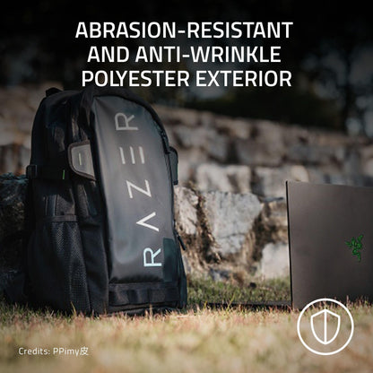 Razer Mochila para Computadora Portátil de Juegos Rogue v3 (Negro / 16 Pulgadas)