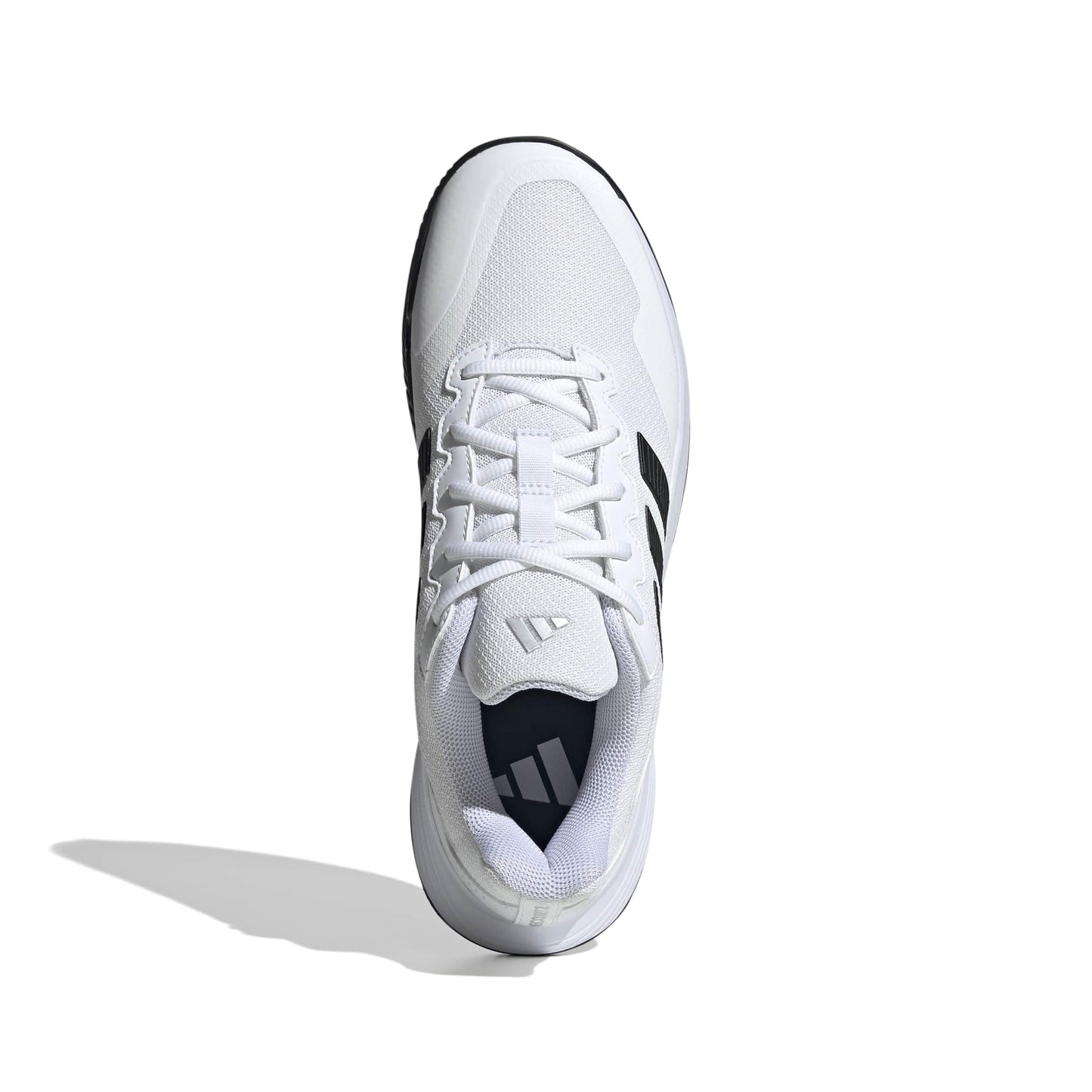 adidas Men's Gamecourt 2 M, White/Black/Silver Metallic