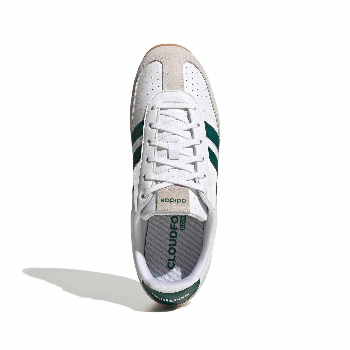 adidas Women's Barreda Low, WhiteCollegiateGreenChalkWhite