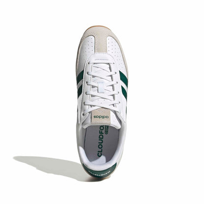 adidas Women's Barreda Low, WhiteCollegiateGreenChalkWhite