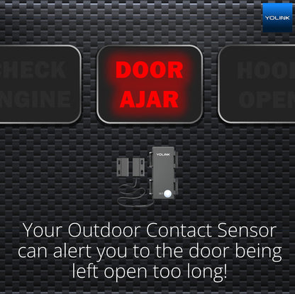 YOLINK Sensor de Contacto Inteligente para Exteriores LoRa