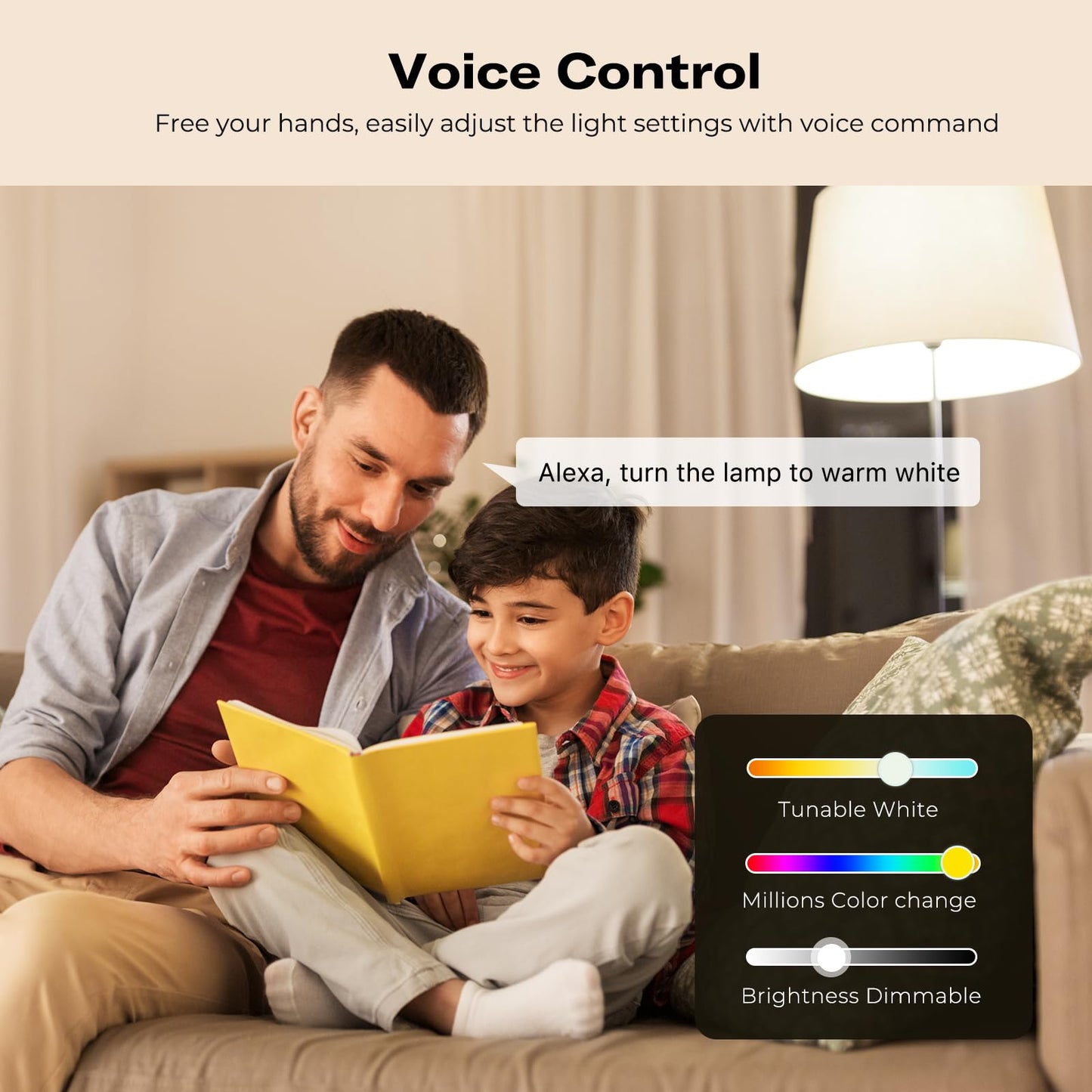 THIRDREALITY Foco Inteligente de Color Zigbee ZL1 (Paquete de 4 / 800 Lúmenes)
