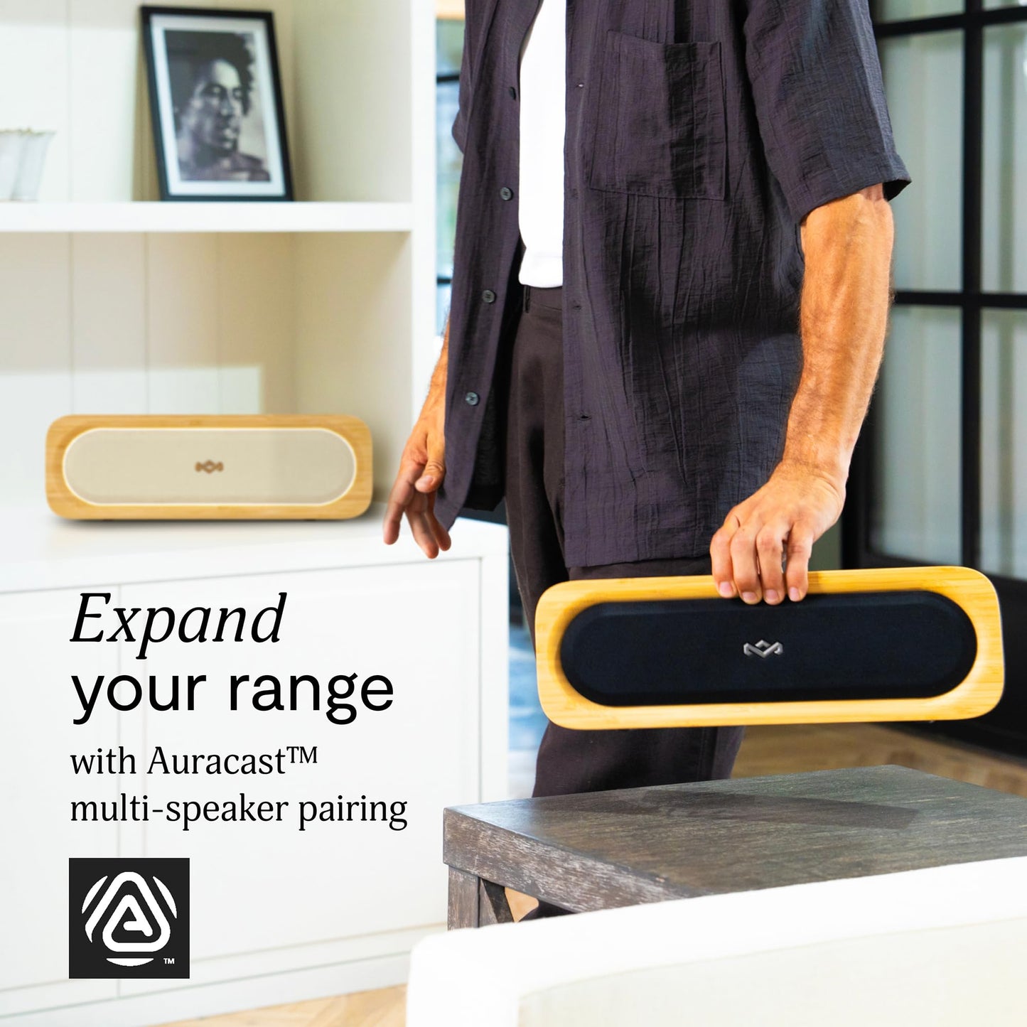 House of Marley Get Together 3 Altavoz Bluetooth (Crema / 10 Horas)