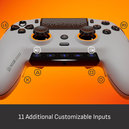 SCUF Controlador Inalámbrico de Rendimiento OMEGA PS5 (Gris Claro)