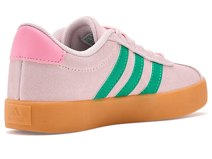 Adidas Unisex-Kids VL Court 3.0, Clear Pink/Court Green/Gum