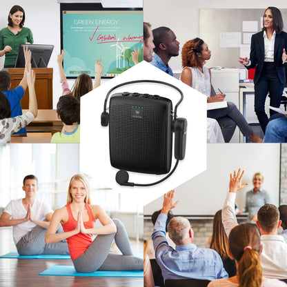 WinBridge Amplificador de Voz Portátil con Bluetooth (15W / Modelo WB002)