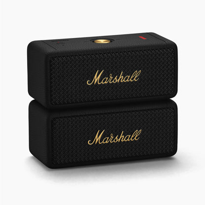 Marshall Emberton II Altavoz Portátil Bluetooth (Negro y Latón)