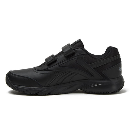 Reebok Work N Cushion 4.0 KC Black Non Slip Work Men Shoes, Hook and Loop Mens Walking Shoes, Black/Cold Grey5/Black